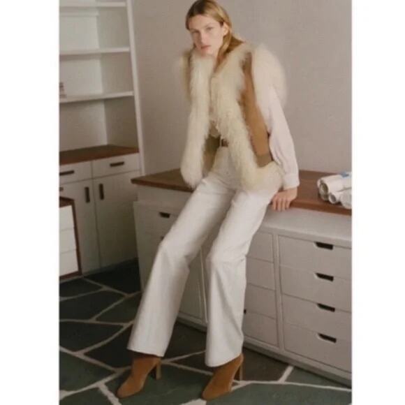 Nili Lotan Celia Jean in Cream Wash 29” - Picture 2 of 12